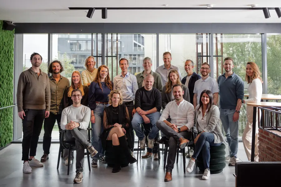 Het voltallige Tryve-team in 2026